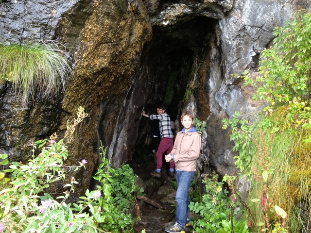Devon Sproule tour blog Eigg Massacre cave