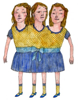 Three-Headed Girl (personal work)