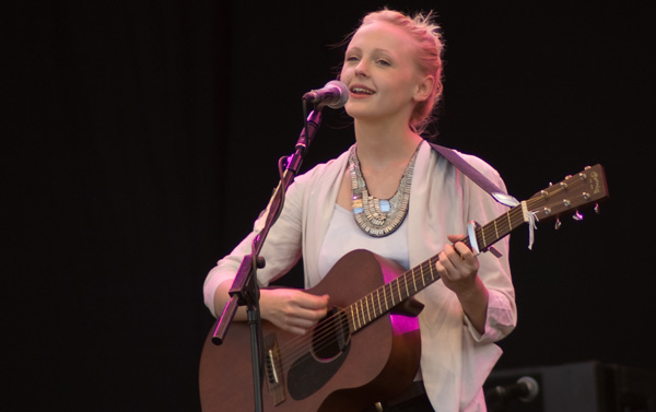 Demure and unassuming as ever, but with a new-found fire in her belly, Laura Marling commands the Obelisk Arena on Friday night.  