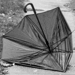 Broken Umbrella by Leslie Duss