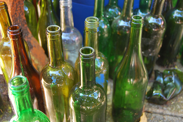 wine bottles photo by Bauhaus http://www.flickr.com/photos/bayhaus/