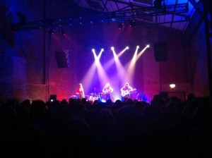 staves band live village underground london 19th November 2012