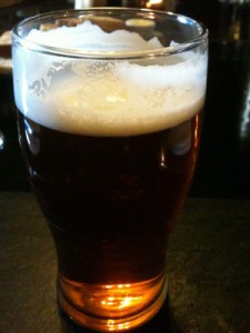 Pint of Adnams ale