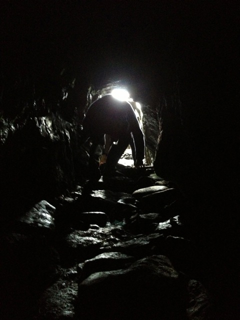 Devon Sproule tour blog Eigg Massacre cave
